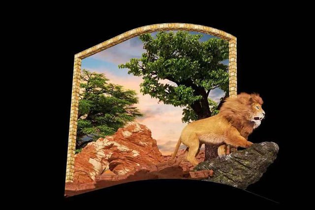獅子王裸眼3D動(dòng)畫(huà)效果及制作展示